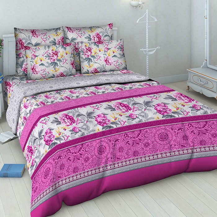 Комплект постельного белья «Кружевной стиль» (арт. 5031/2, 2-спальный, бязь, 2 наволочки 70х70) | Русская душа | ТДЛ Текстиль