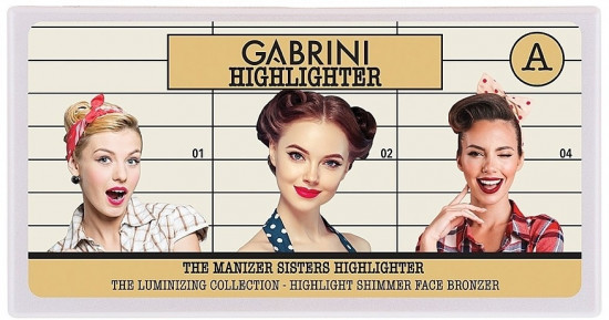 Палетка хайлайтеров для лица «The Manizer Sisters Highlighter»