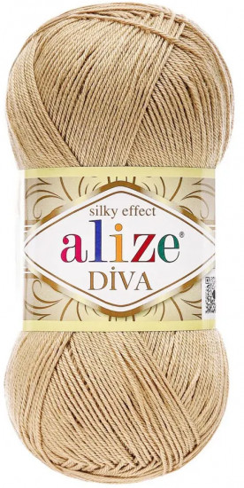 Пряжа для вязания «Diva», цвет 852 368 Бежевый