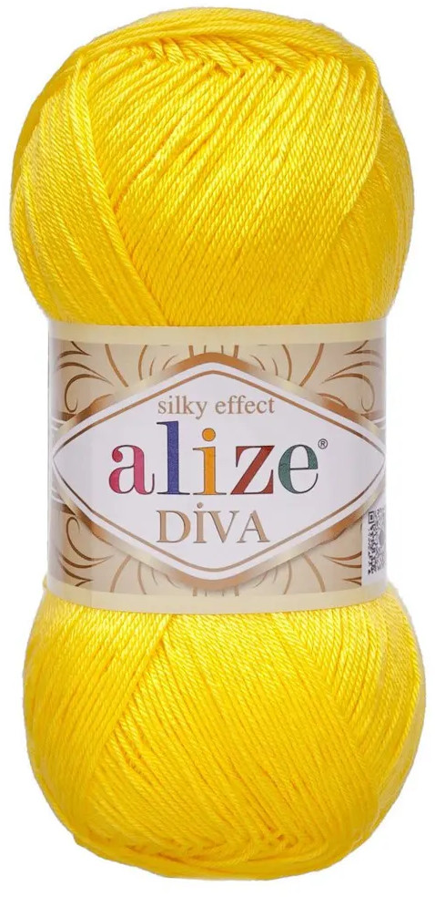 Пряжа для вязания «Diva», цвет 110 Цыпленок | Alize