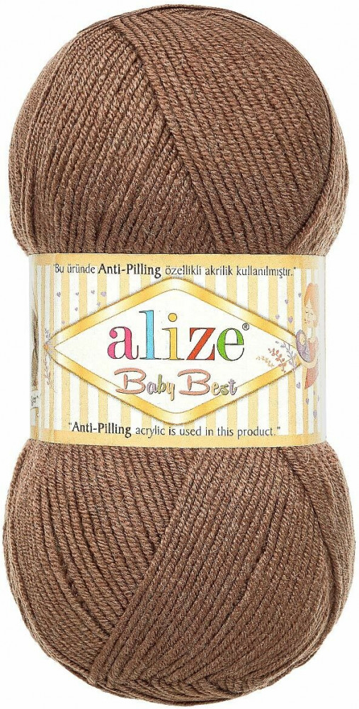 Пряжа для вязания «Best», цвет 534 Светло-коричневый | Baby | Alize