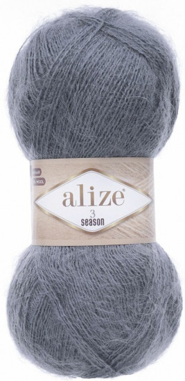 Пряжа для вязания «3 Season», цвет 87 Серо-голубой
