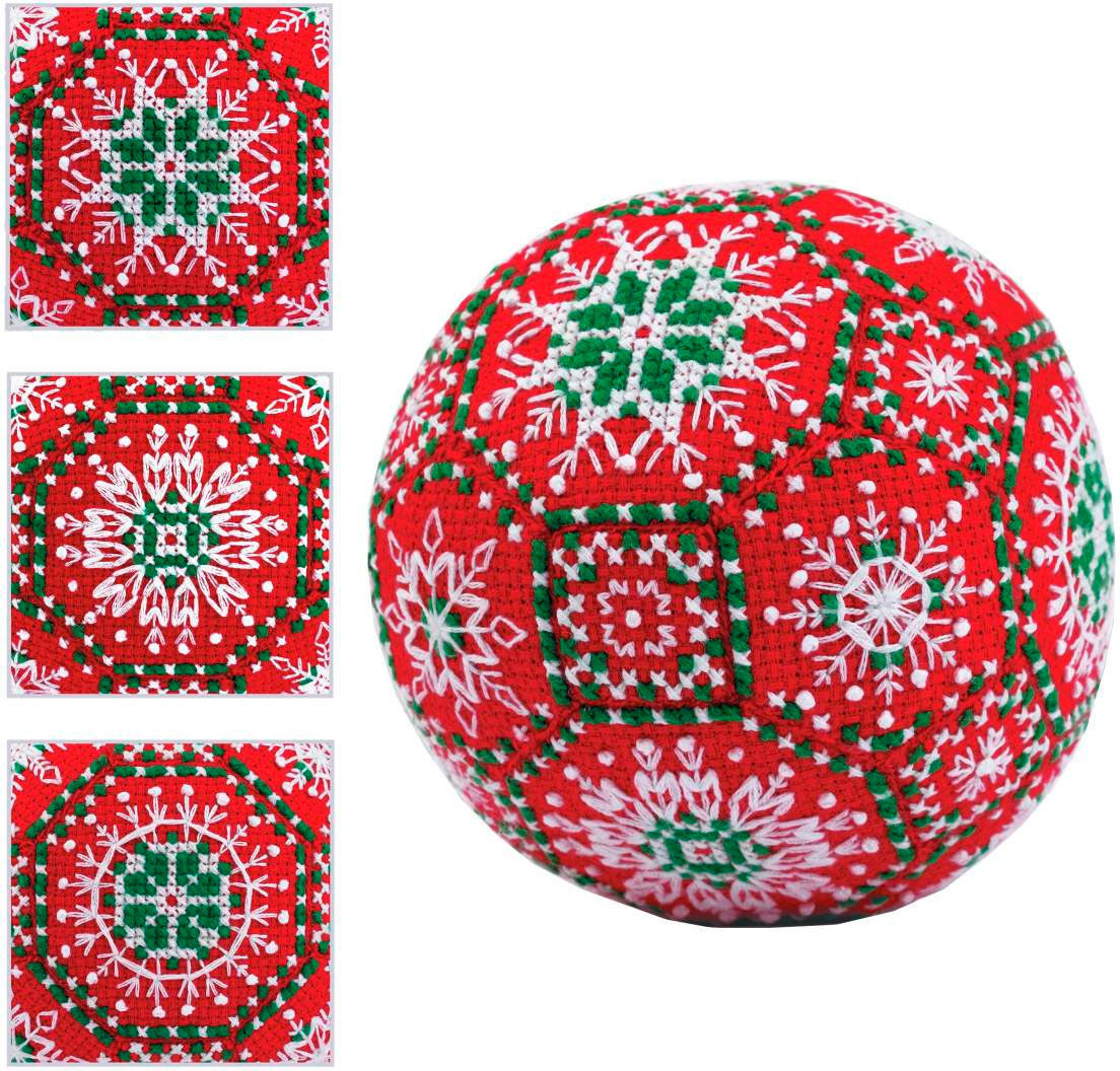 Набор для вышивания «Зимние узоры» | Риолис