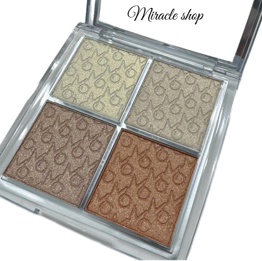 Палетка хайлайтеров для лица «Moco Backstage», оттенок 02