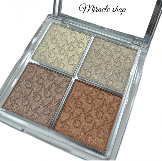 Палетка хайлайтеров для лица «Moco Backstage», оттенок 02