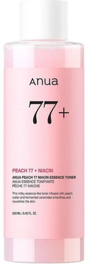 Тонер-эссенция с персиком для гладкой и сияющей кожи «Peach 77 Niacin»