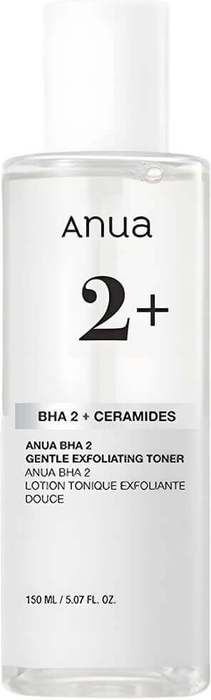 Отшелушивающий тонер с салициловой кислотой «BHA 2% Ceramides» | Anua