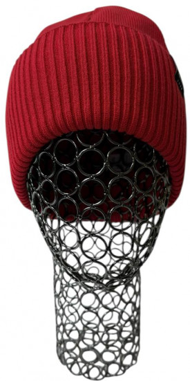 Шапка с отворотом унисекс