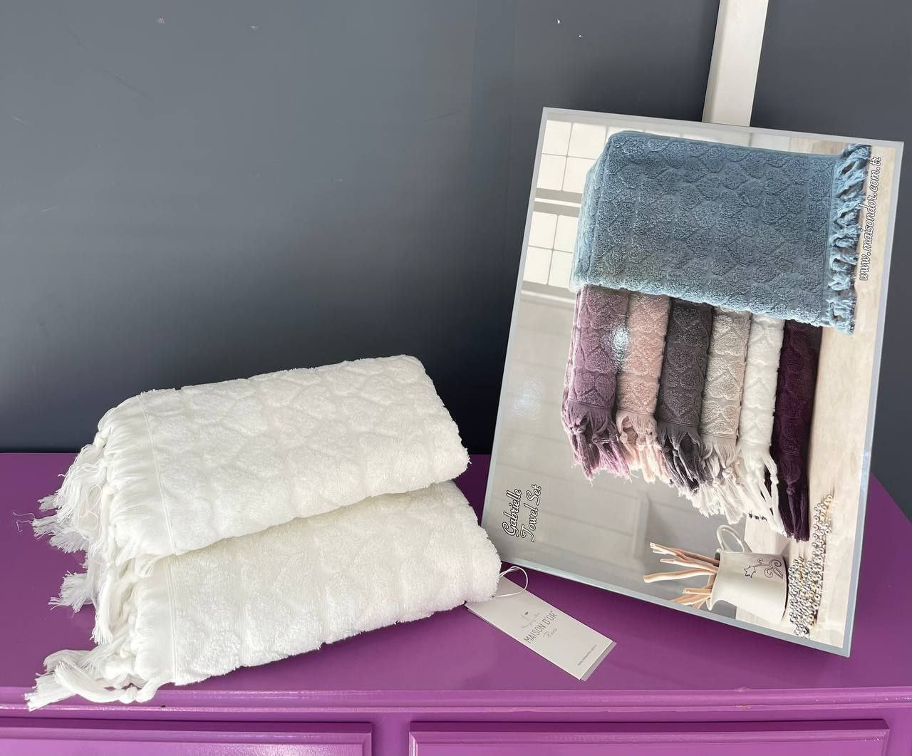 Набор махровых полотенец | Maison d’Or