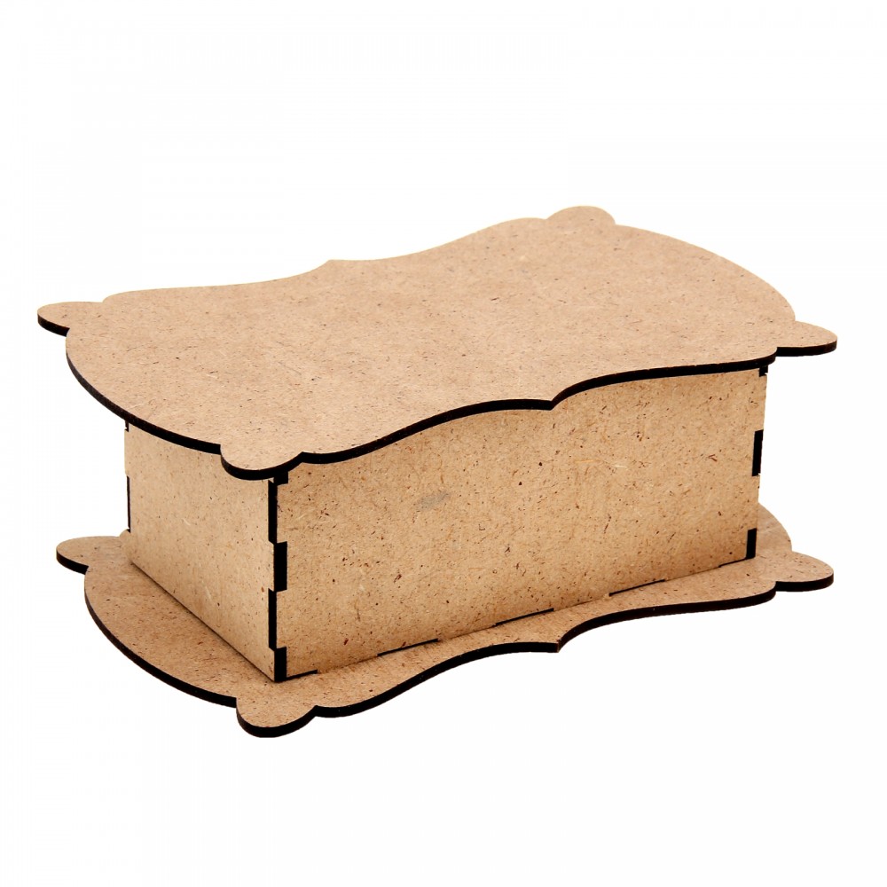 Шкатулка для декора «Скобочки» (набор 7 деталей) | Арт Узор