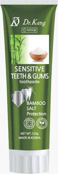 Зубная паста для чувствительных зубов и десен «Sensitive Toothpaste Bamboo Salt Protection»