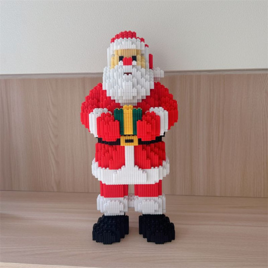 Большой блочный конструктор «Дед Мороз»