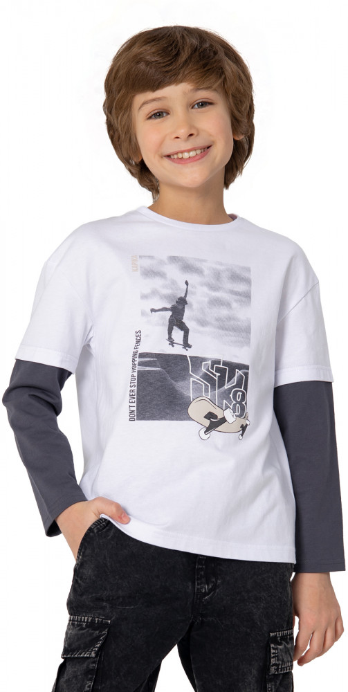 Лонгслив для мальчиков | Kapika