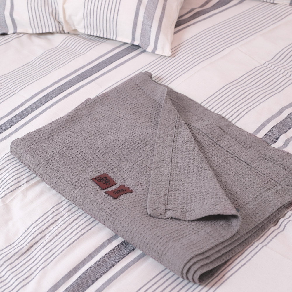 Плед-покрывало вафельный | Gefen home textile