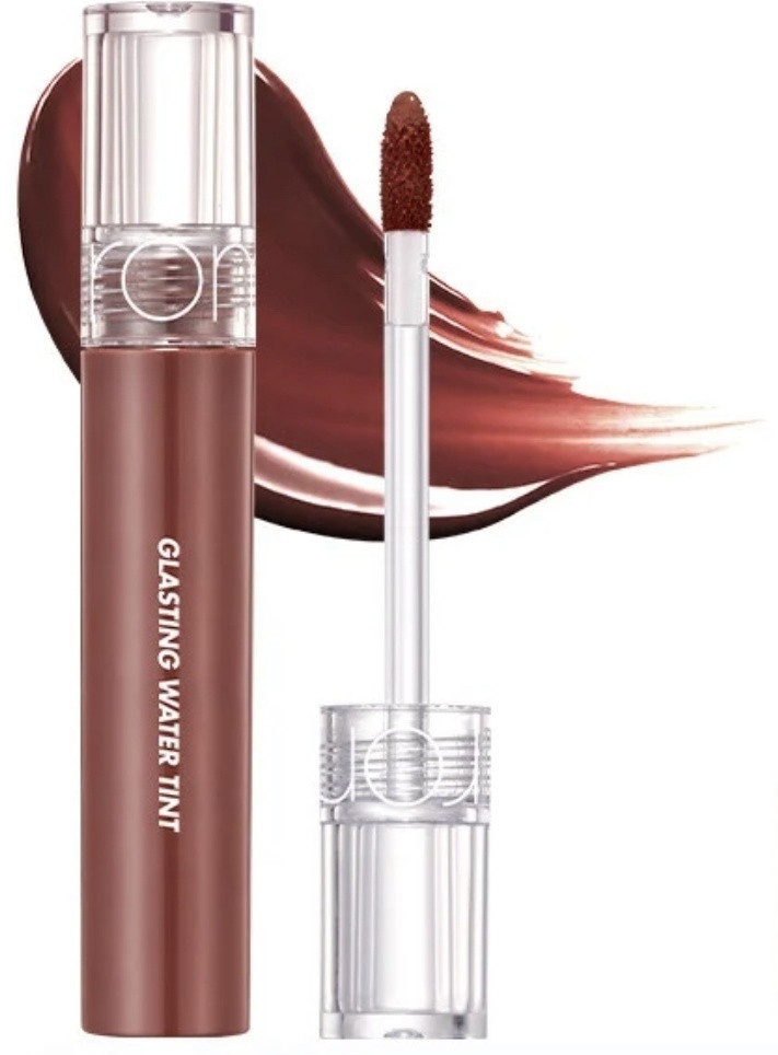 Глянцевый тинт для губ со стеклянным эффектом «Glasting Water Tint», тон 17 Woody Sunset | Rom&nd