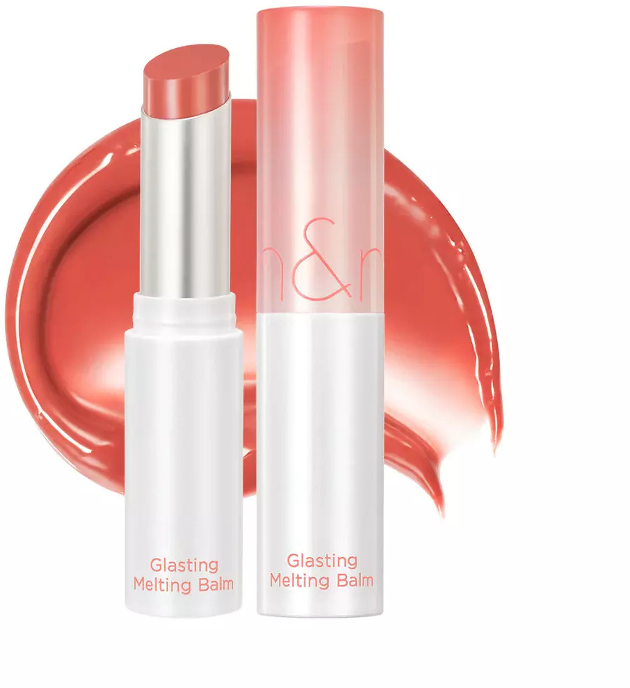 Тающий оттеночный бальзам для губ «Glasting Melting Balm», тон 03 Sorbet Balm | Rom&nd