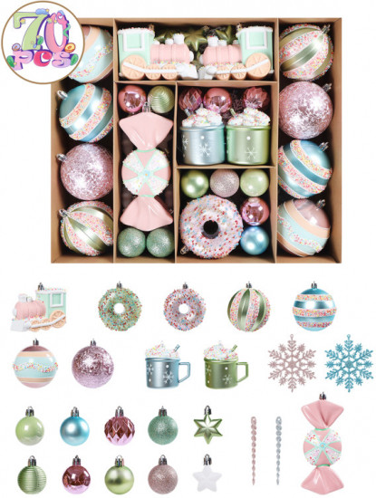 Набор игрушек ёлочных «Лакомство»