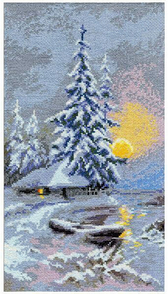 Набор для вышивания «На закате» | Палитра