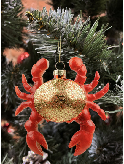 Игрушка ёлочная «Крабик»