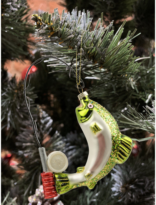 Игрушка ёлочная «Рыбалка» | Ultramarin