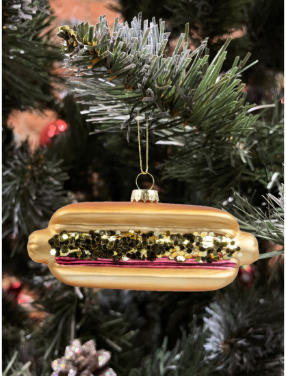 Игрушка ёлочная «Хот-дог»