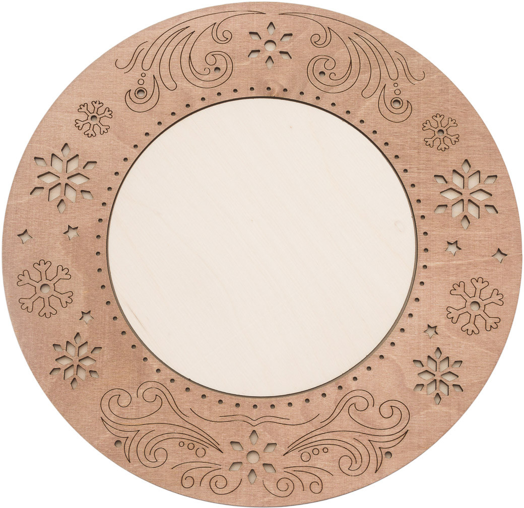 Рамка для вышивки «Морозное кружево» | М.П. Студия