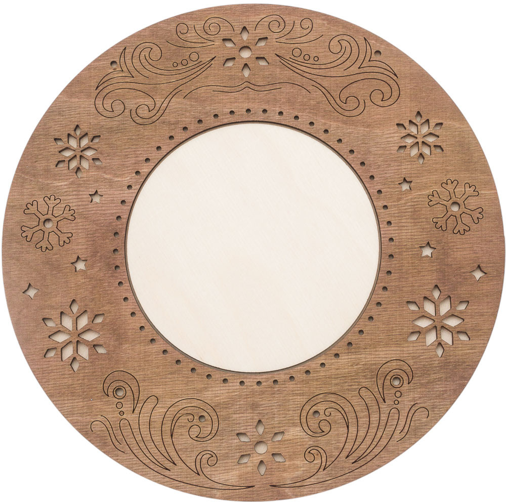 Рамка для вышивки «Морозное кружево» | М.П. Студия