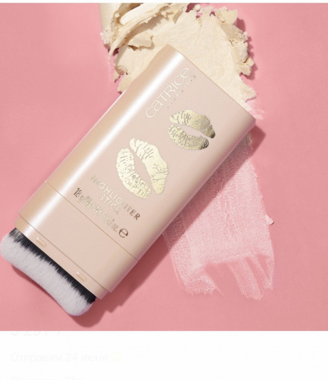 Крем-хайлайтер для лица «Highlighter Stick Kiss & Glow», оттенок C01 Aurora Glow