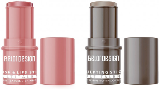 Набор косметики: скульптор для лица и румяна для лица «Multitalent»