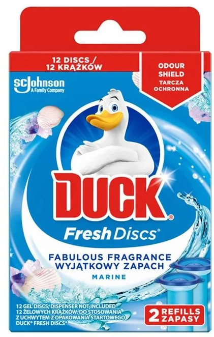 Диски чистоты для унитаза «Морская свежесть» | Туалетный Утёнок