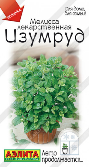 Семена мелиссы лекарственной «Изумруд»