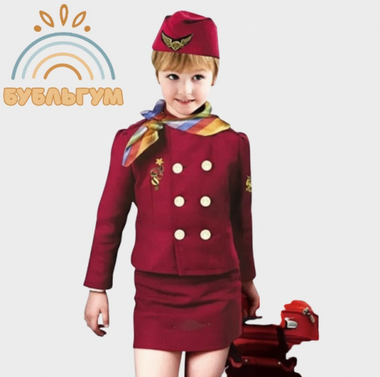 Карнавальный костюм «Стюардесса»