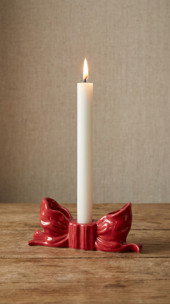 Декоративный подсвечник «Бант»