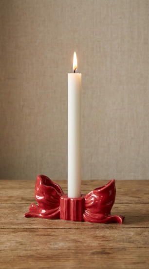 Декоративный подсвечник «Бант»