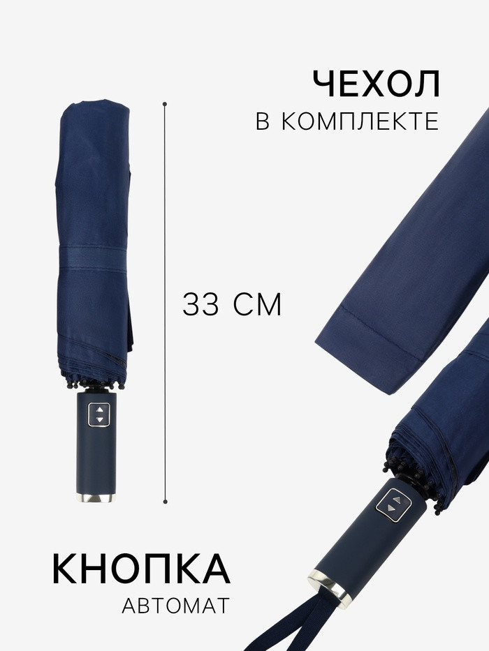 Зонт автоматический «Однотон» | Queen Fair