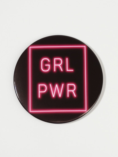 Зеркало карманное «Grl Pwr»