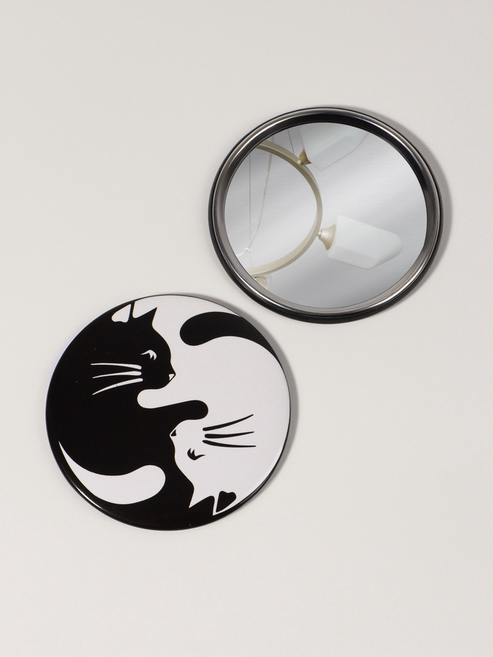 Зеркало карманное «Кошки» | Queen Fair
