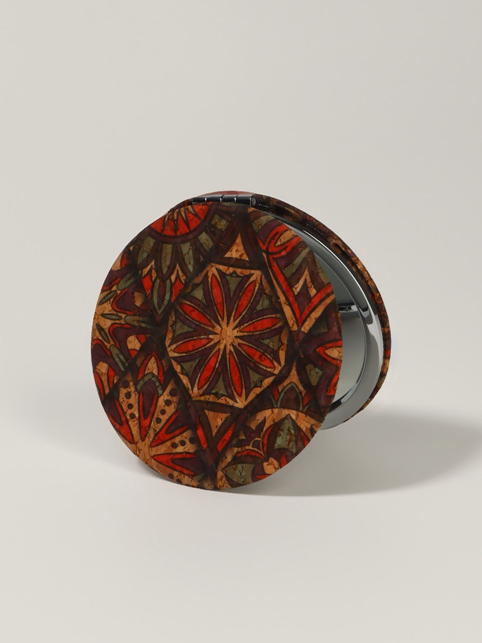 Зеркало складное с увеличением «Орнамент» | Queen Fair