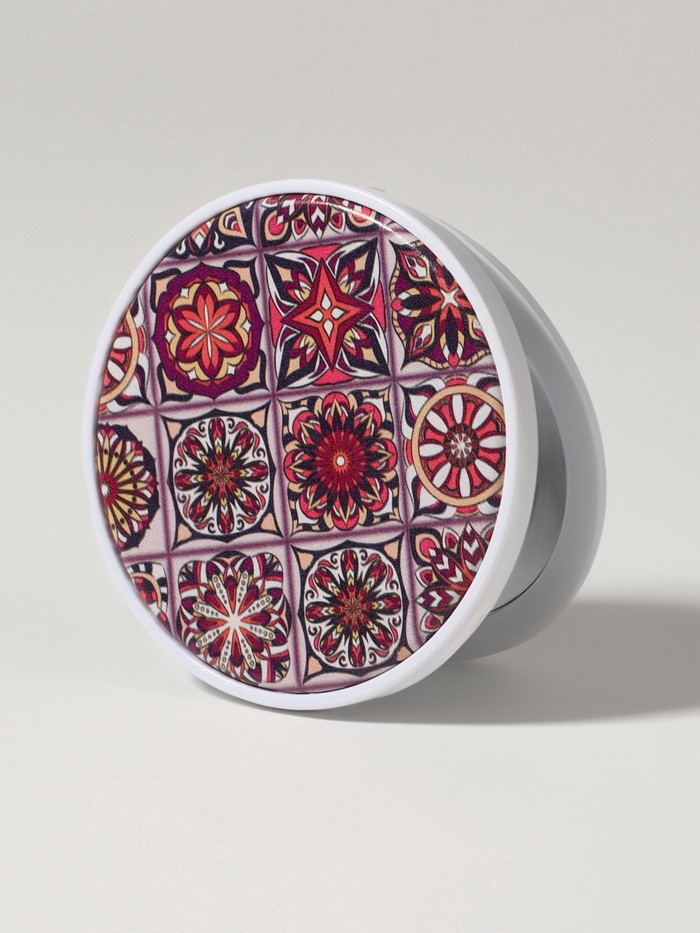 Зеркало складное с увеличением «Витраж» | Queen Fair