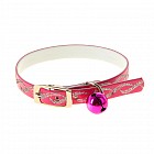 Ошейник из искусственной кожи «Бесконечность» с блестками, 30 х 1 см, цвет в ассортименте