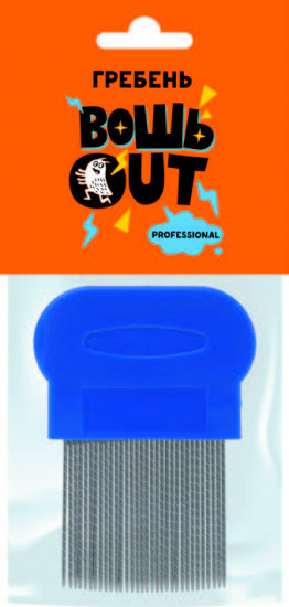 Гребень для волос «Вошь out»