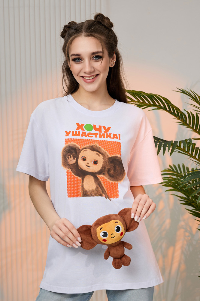 Футболка женская «Чебурашка» | Natali