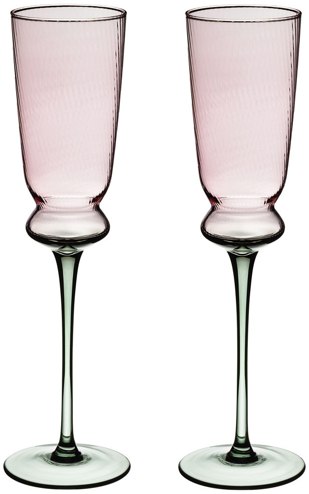 Набор бокалов для шампанского «Twist & Shine» | Twist & Shine | Lefard