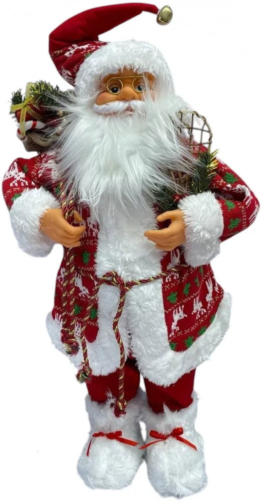 Декоративная фигурка Деда Мороза «Рождественский орнамент»
