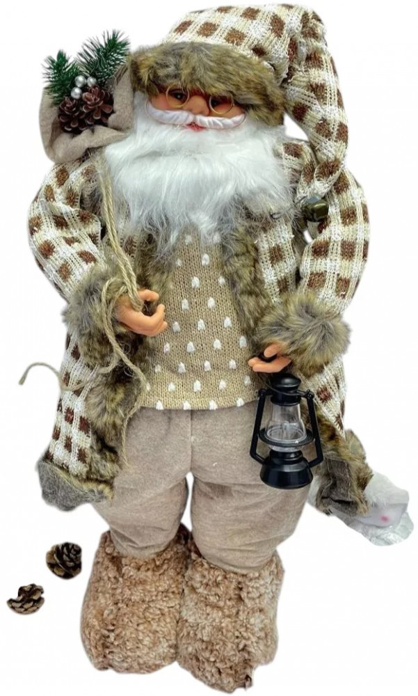 Декоративная фигурка Деда Мороза «Зимнее шале»