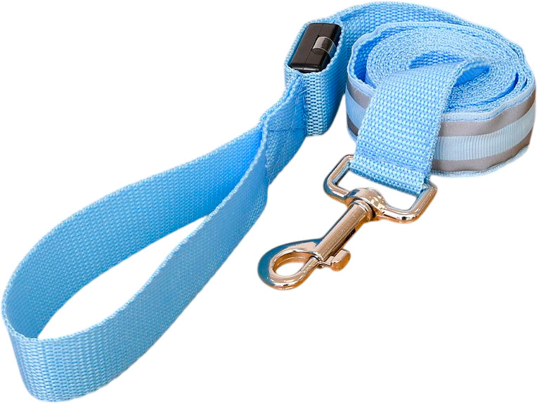 Поводок для кошек и собак светящийся «Неон» | Petshop