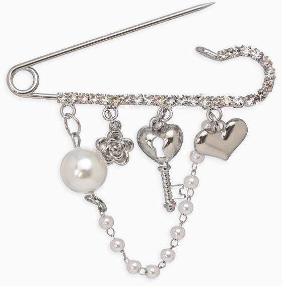 Булавка «Ключик от сердца» | Queen Fair