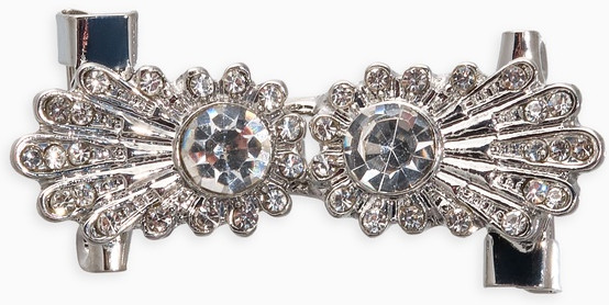 Зажим для кардигана «Ажур. Астра» | Queen Fair