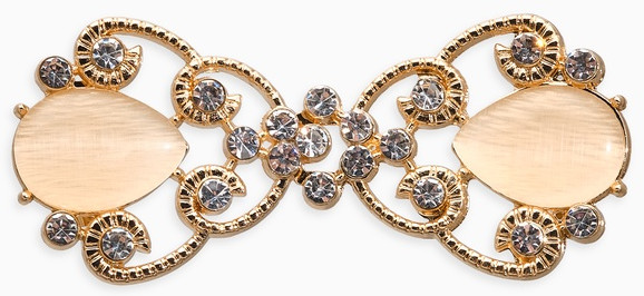 Зажим для кардигана «Ажур. Винтаж» | Queen Fair