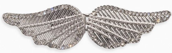 Зажим для кардигана «Ажур. Крылья»